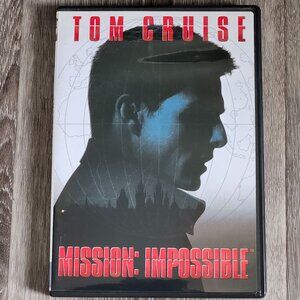 Mission Impossible Full Frame Widescreen DVD 1996 Paramount Tom Cruise